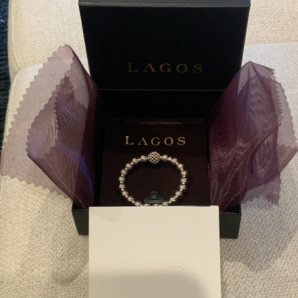 LAGOS Silver Bracelet with box